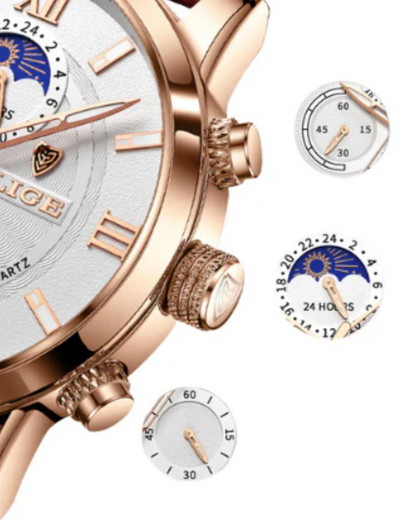 Lugano Classic Armbanduhr (Wasserdicht)