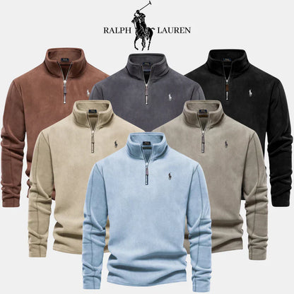 Men’s Premium Fleece Quarter-Zip Jacket