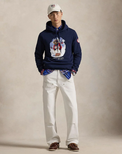 RL Team USA Polo Bear Hoodie