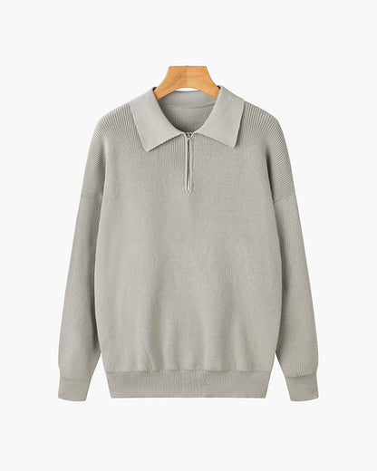 RASON Reißverschluss-Pullover