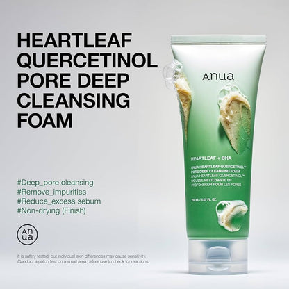 Anua Heartleaf Quercetinol Cleanser (New Version)