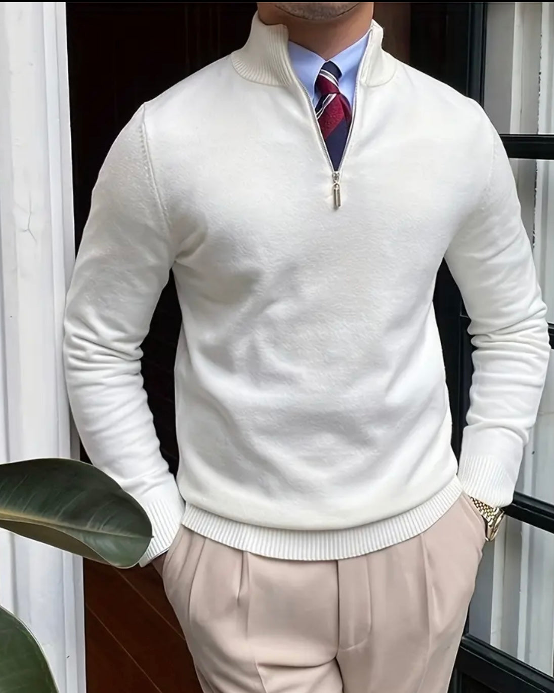 ROMA Quarter Zip Pullover