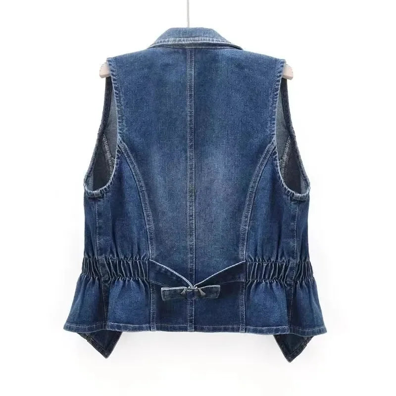 Constantino Astoria Denim Waistcoat