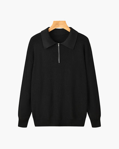 RASON Reißverschluss-Pullover