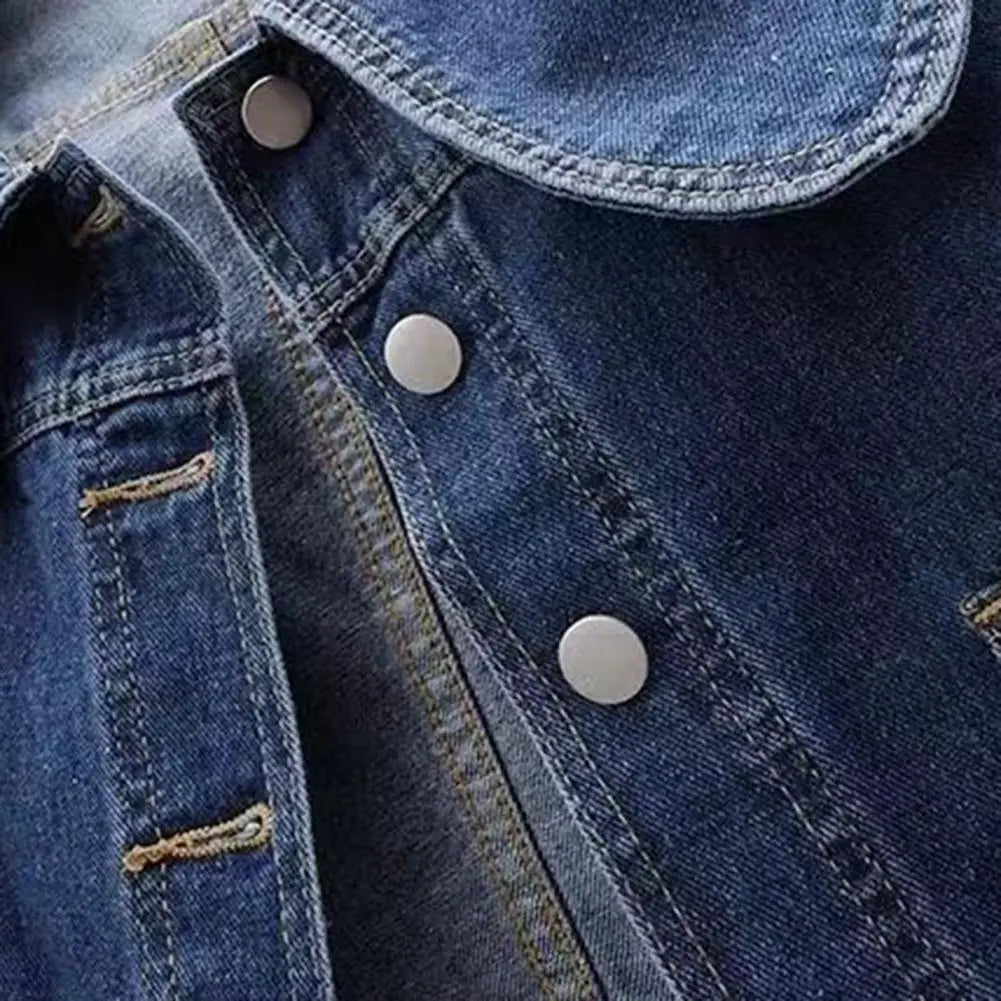 Constantino Sofia Denim Crop Coat